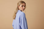 gestreepte blouse | blauw / wit