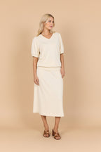 Vivirose T-shirt Crème
