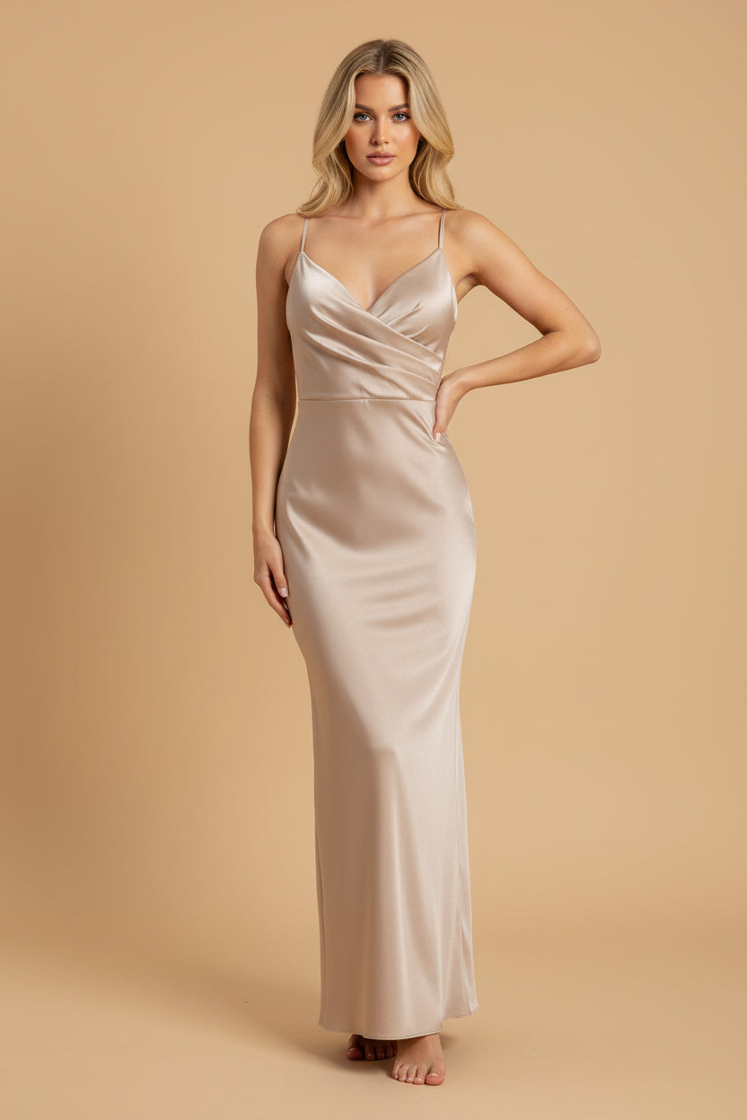 Vivirose- Elegante Midi-Jurk