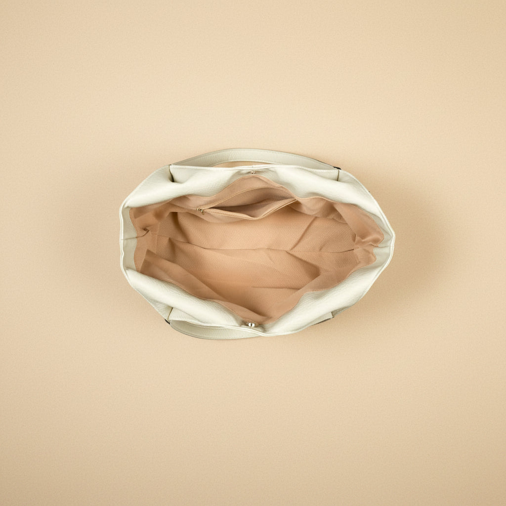 Vivirose| Tote Dames Schoudertas – Vegan Leer & Ruim Design