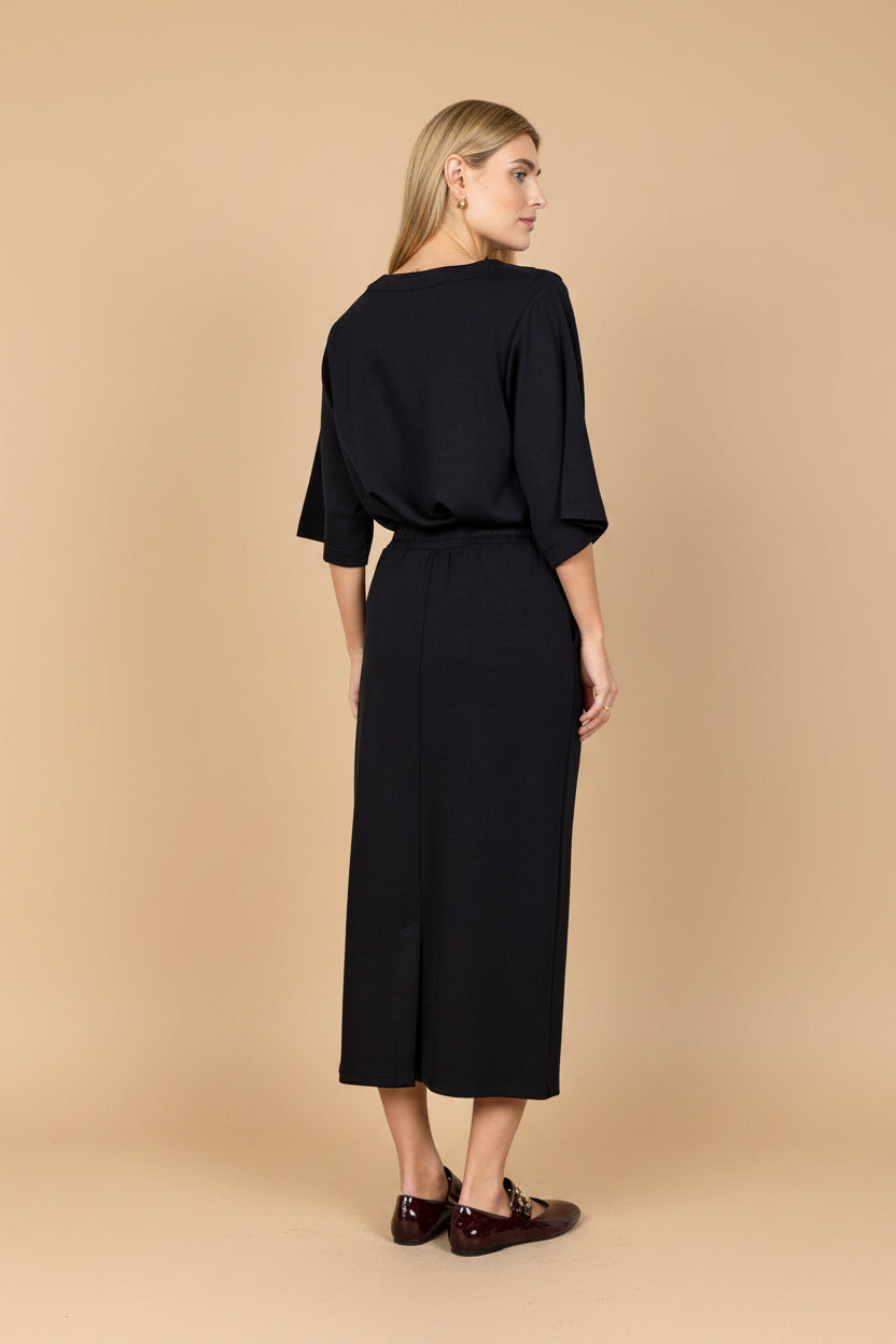 Vivirose Blouse Zwart