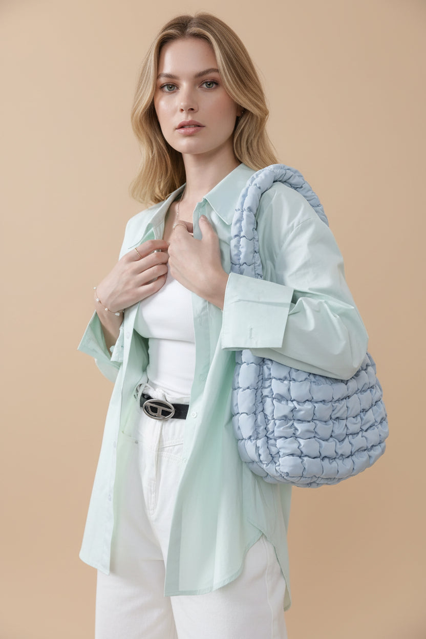 Vivirose| Crossbody Puffer Schoudertas