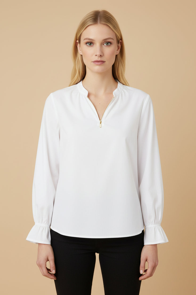Vivirose| Blouse Wit