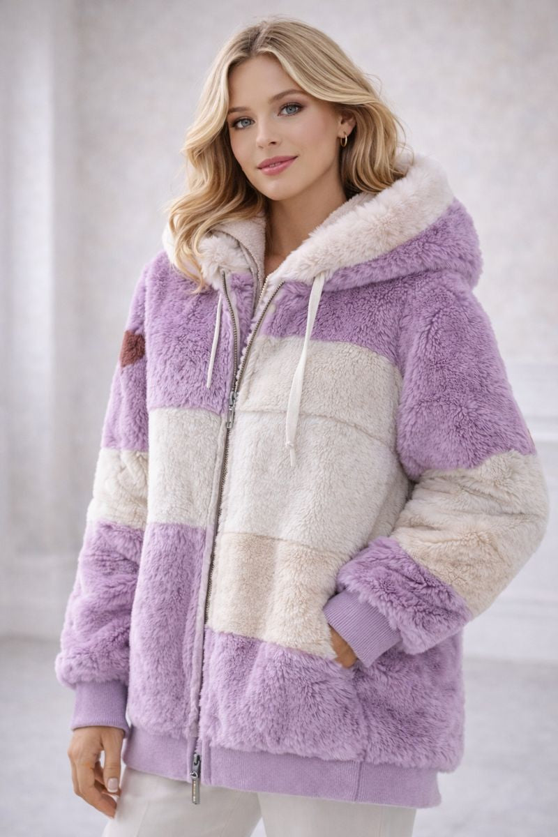 Milene™ | Gewatteerd jas met fleecevoering