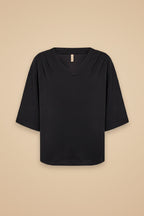 Vivirose Blouse Zwart
