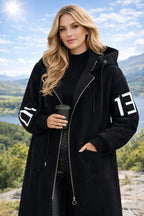 EVELINA | Elegante Jas met Capuchon die Raffinement en Dagelijks Comfort Biedt