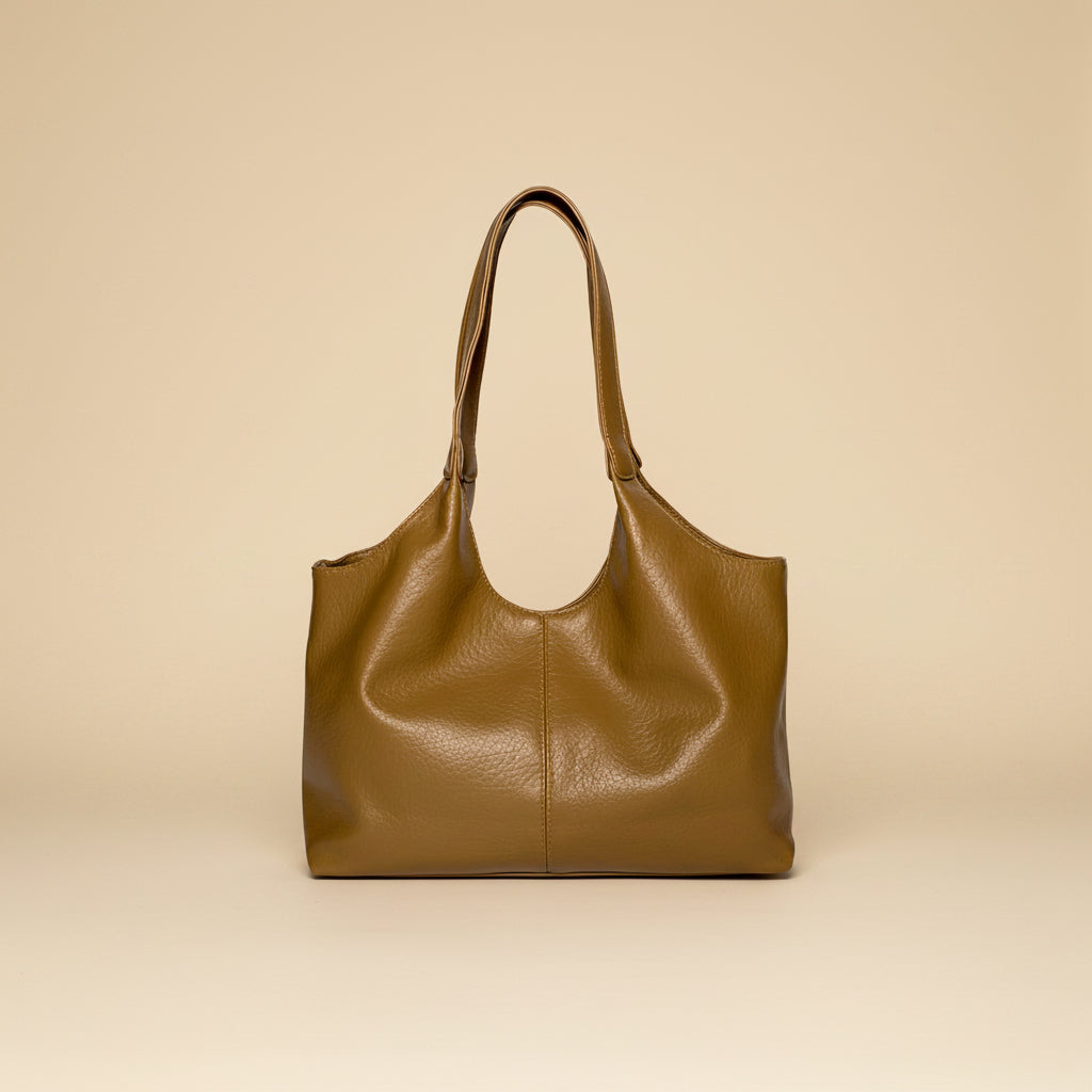 Vivirose| Tote Dames Schoudertas – Vegan Leer & Ruim Design