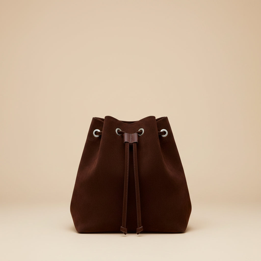 Vivirose| Luxe Vegan Suede Schoudertas