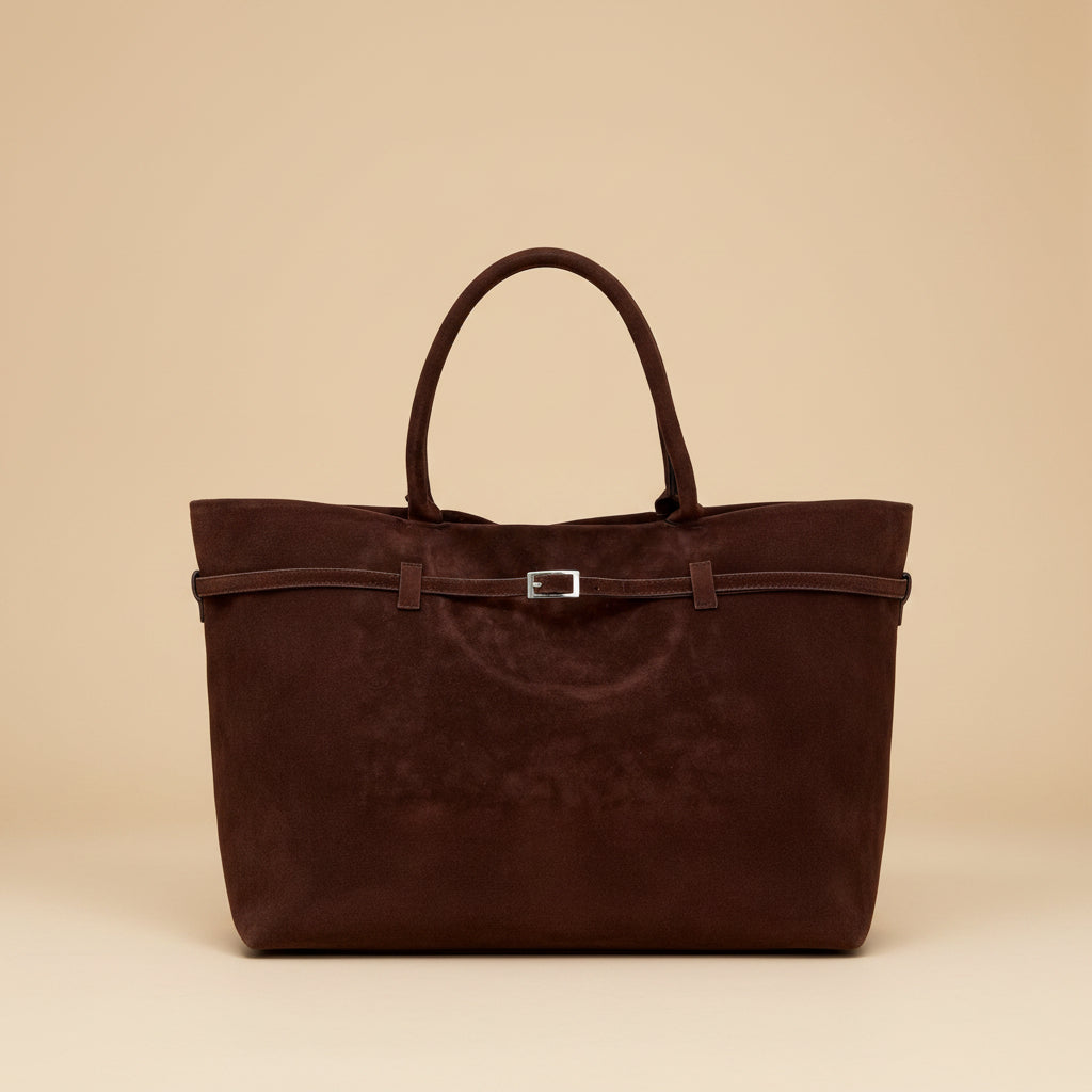 Vivirose| Luxe Vegan Suede Schoudertas