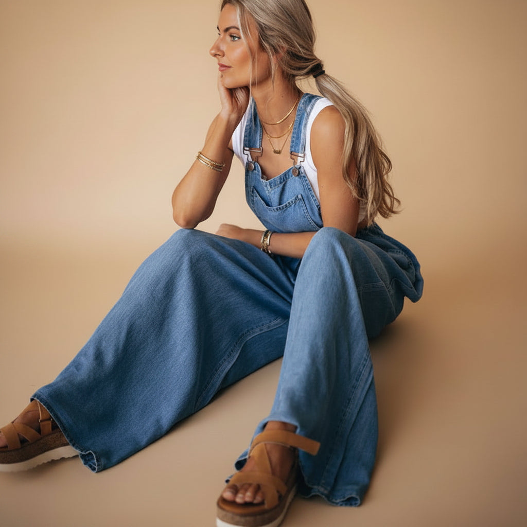 Wijde Jumpsuit voor dames | Luchtig en zwierig