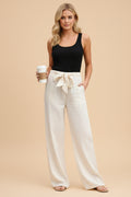 Vivirose - Dames linnen broek