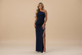 One Shoulder Maxi Dress