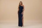 One Shoulder Maxi Dress
