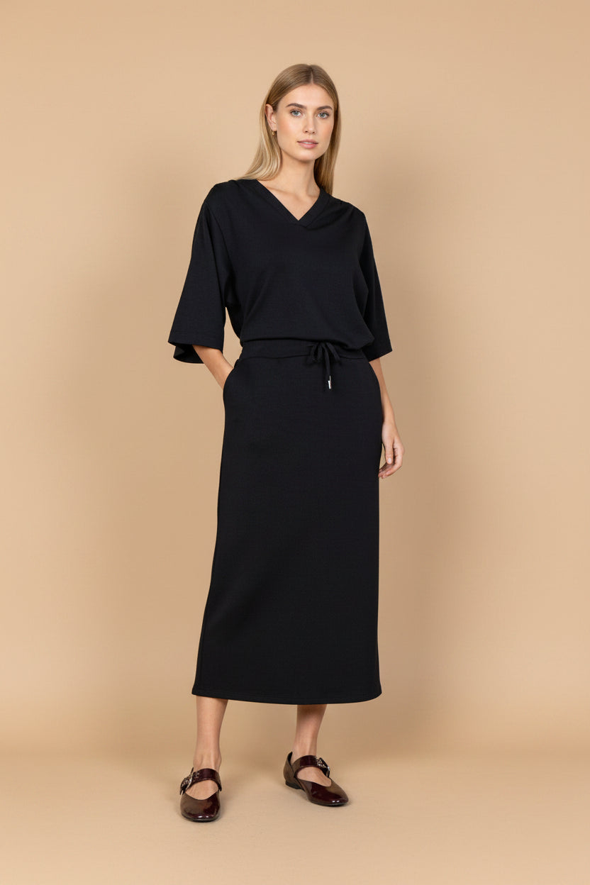 Vivirose Blouse Zwart