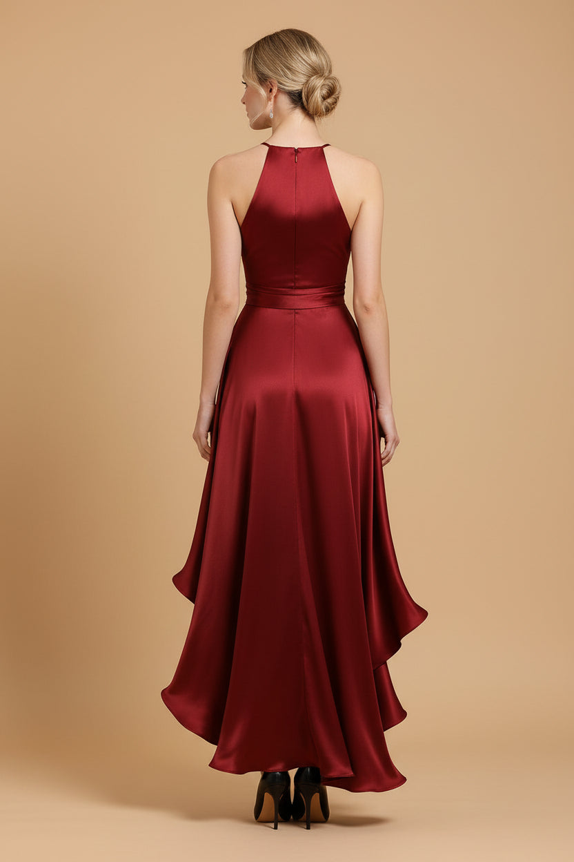 Midnight Halter Gown jurk