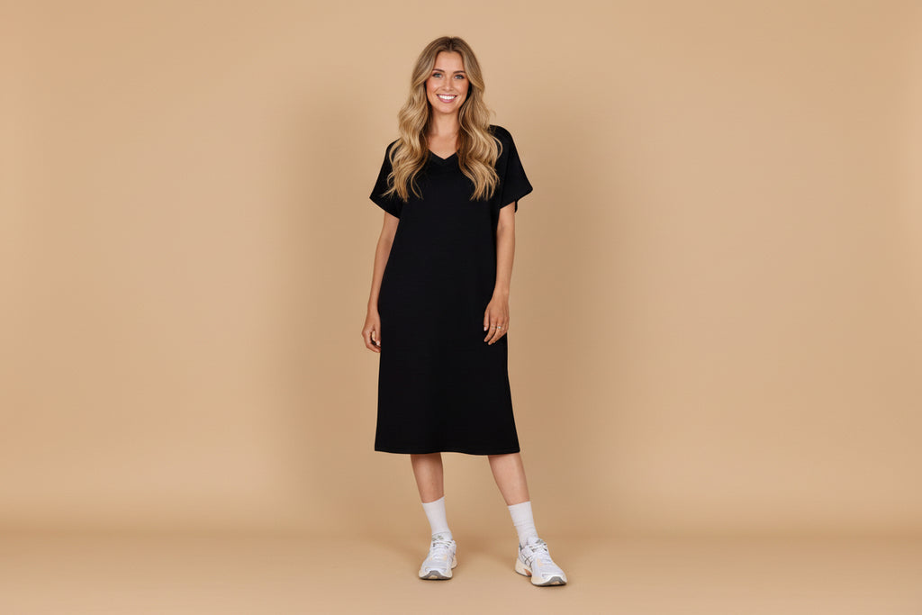 Vivirose| Jurk Zwart