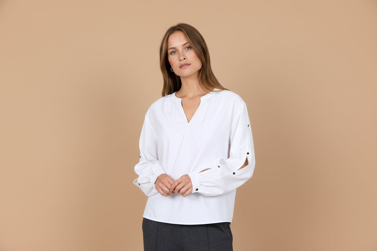 Vivirose| Blouse Wit