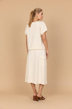 Vivirose T-shirt Crème