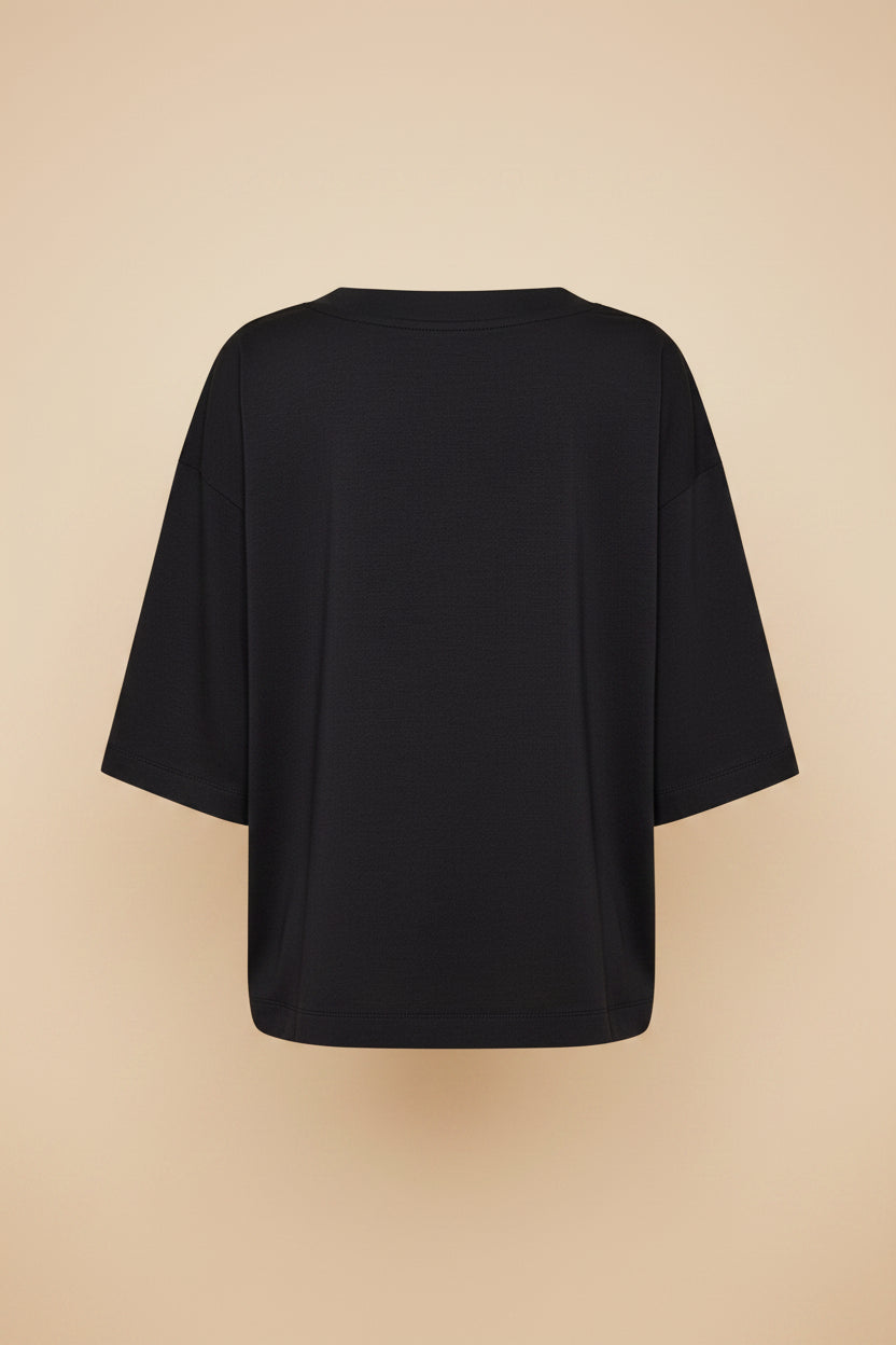 Vivirose Blouse Zwart