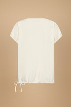 Vivirose T-shirt Crème