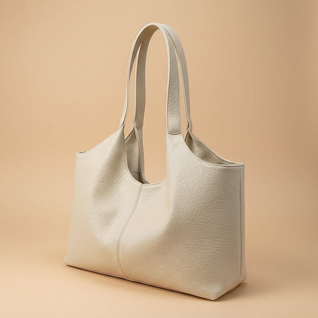 Vivirose| Tote Dames Schoudertas – Vegan Leer & Ruim Design