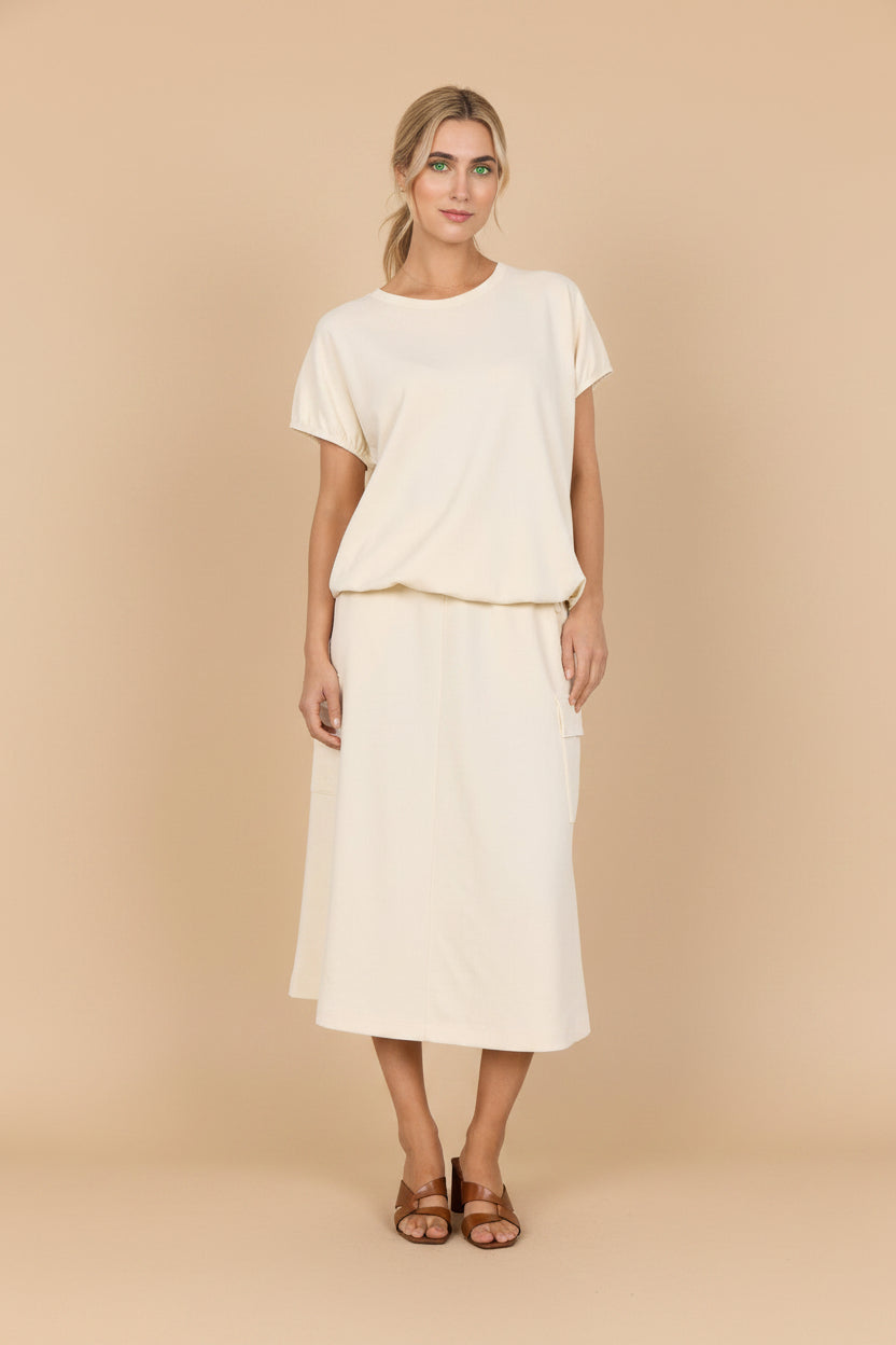 Vivirose T-shirt Crème