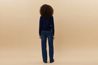 CARISW Broek denim mid waist