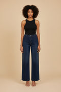 CARISW Broek denim mid waist