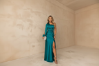 Vivirose| One-Shoulder Maxi Jurk voor een Onvergetelijke Entree