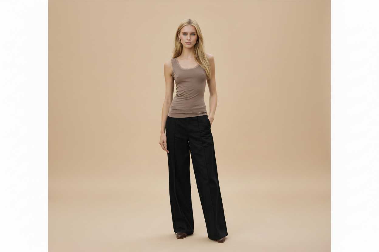 Vivirose Broek - Zwart