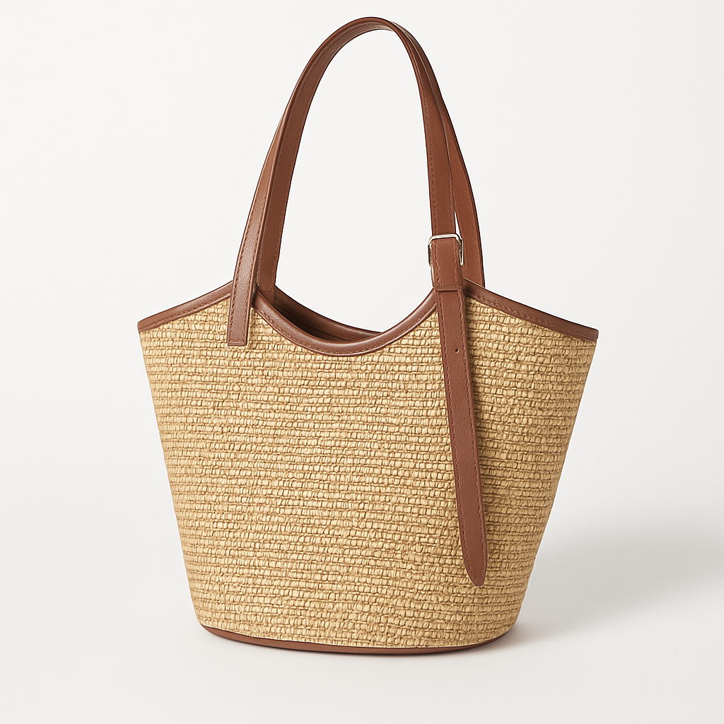 Vivirose| Boho Shopper voor Dames - Rotan Strandtas