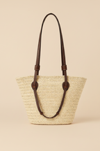 Vivirose| Grote Raffia Schoudertas voor Dames