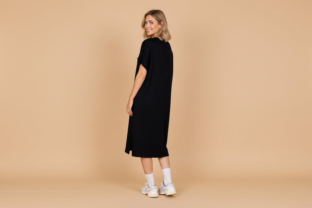 Vivirose| Jurk Zwart
