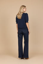 Vivirose Blouse Navy