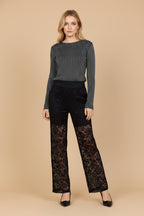 Vivirose Broek Zwart