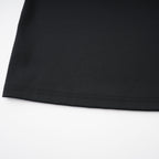 Andrea Black Keyhole Maxi Dress with High Thigh Slit