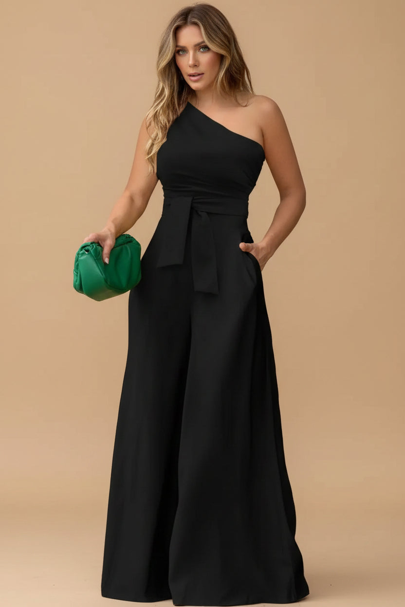 Vivirose Jumpsuit Met Wijde Pijpen