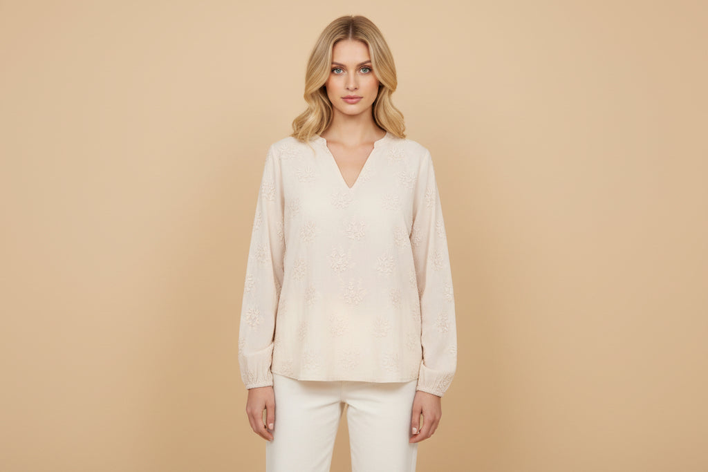 Vivirose| Blouse Crème