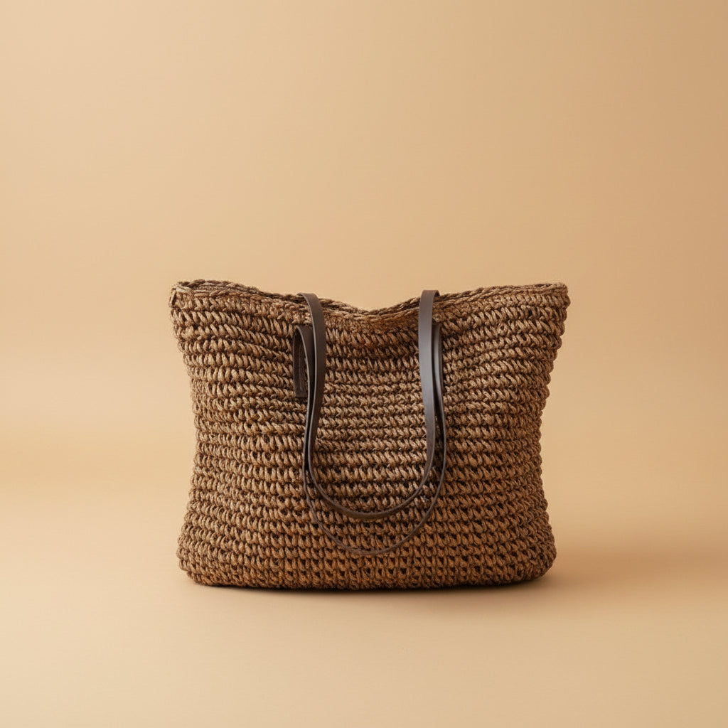 Vivirose| Grote Handgemaakte Bohemian Zomertas - Ruime Strandtas, Uniek Ontwerp