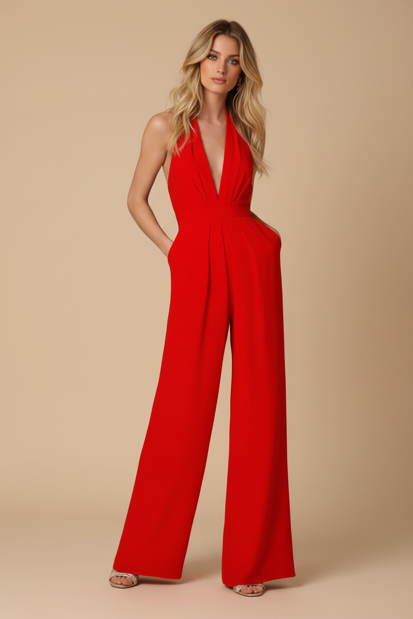 Elegante jumpsuit voor dames | Flatterend