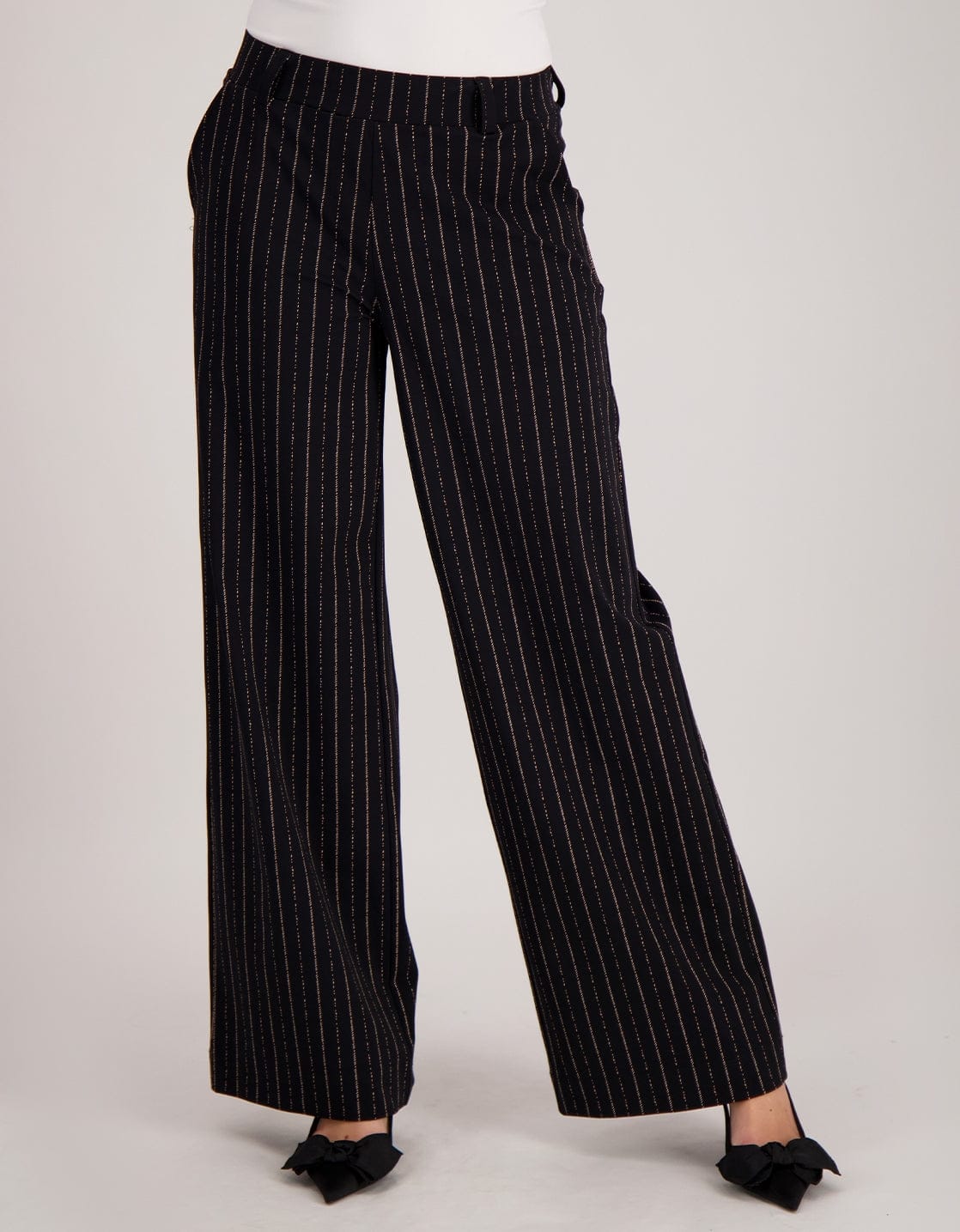 Pant Lizzy Travel | Off Black / Multicolor