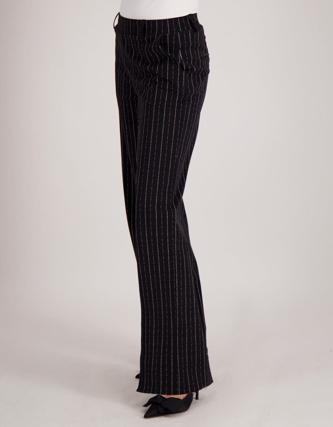 Pant Lizzy Travel | Off Black / Multicolor