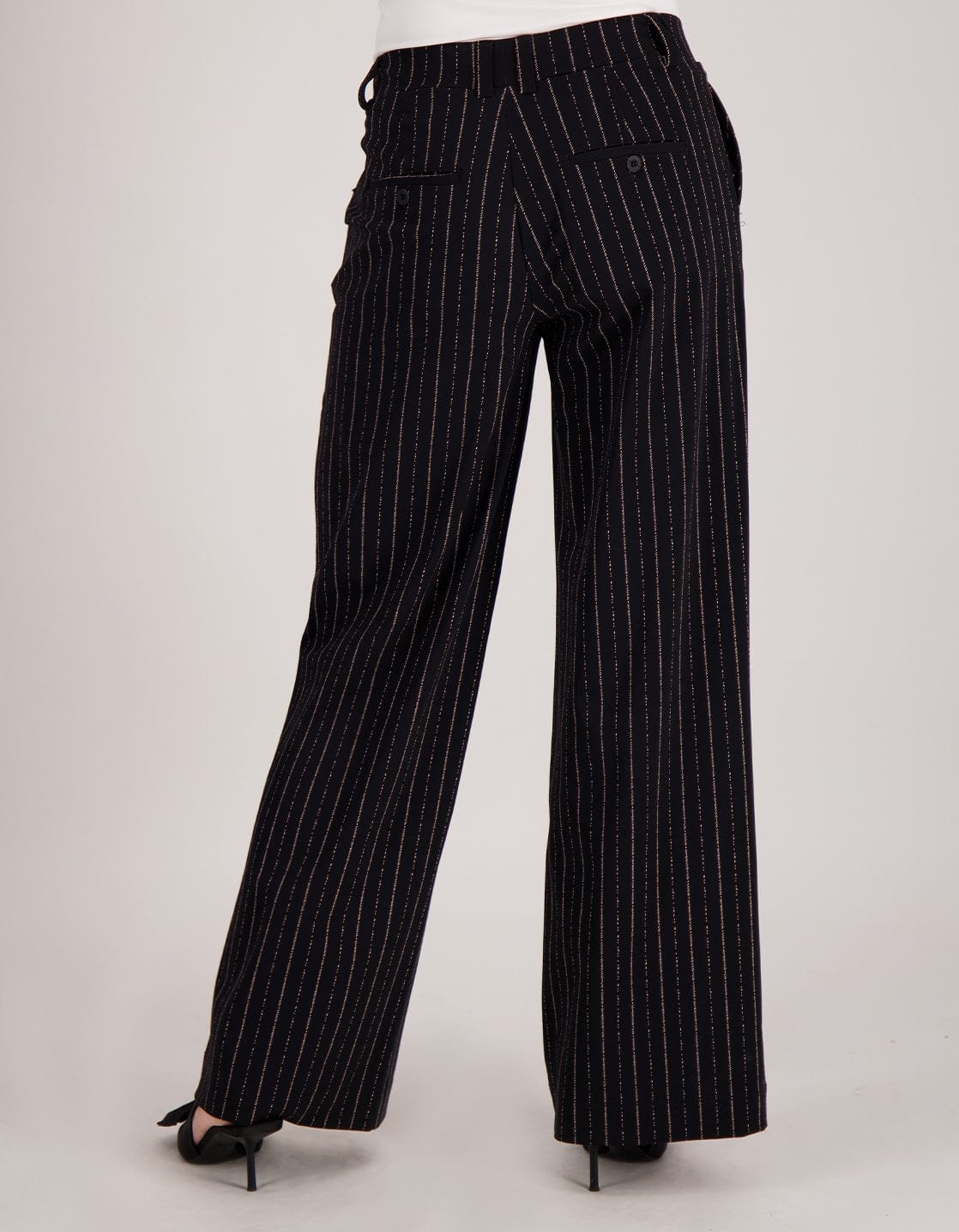 Pant Lizzy Travel | Off Black / Multicolor