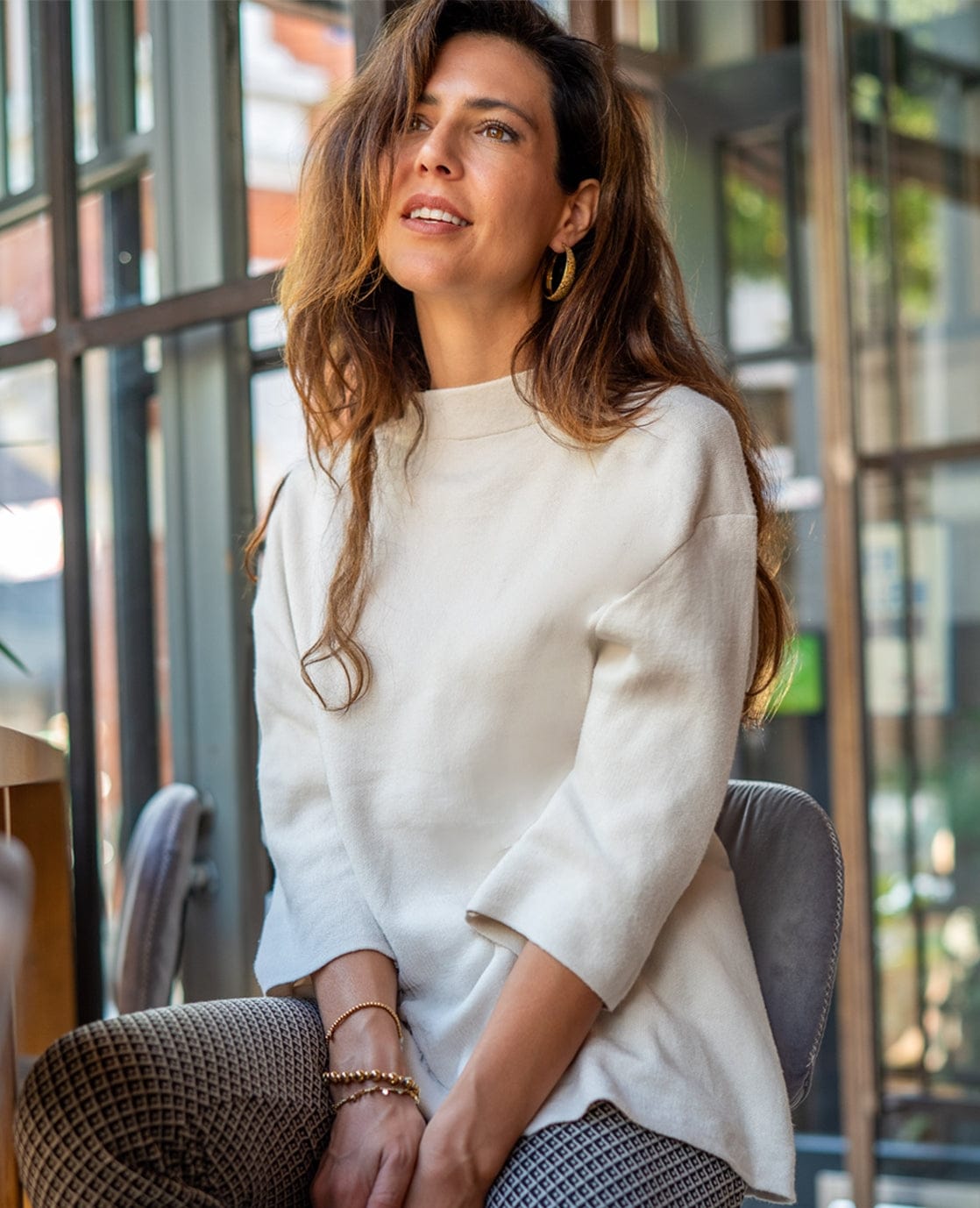 Pull Jacky | Dark Greige