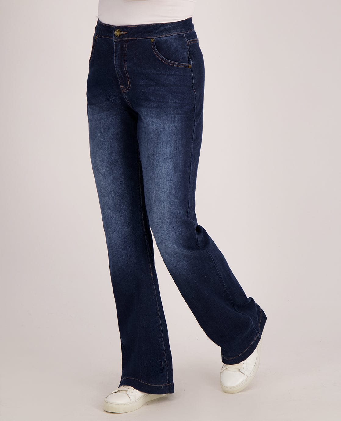 Pant Lou Stretch Denim | Midnight Denim