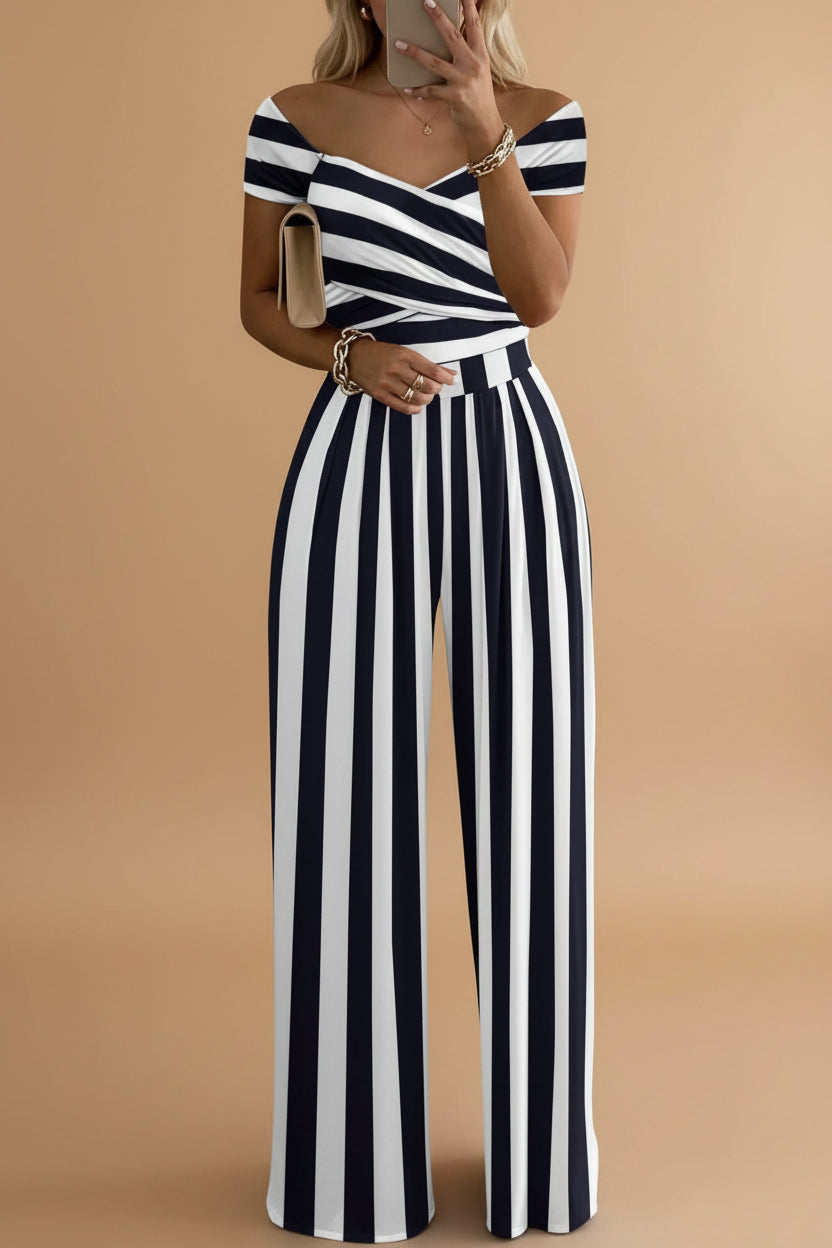 Casual Wide Leg Jumpsuit | Trendy Print En Comfort