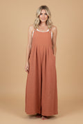 Vivirose - Jumpsuit Met Wijde Pijpen En Elegant Silhouet