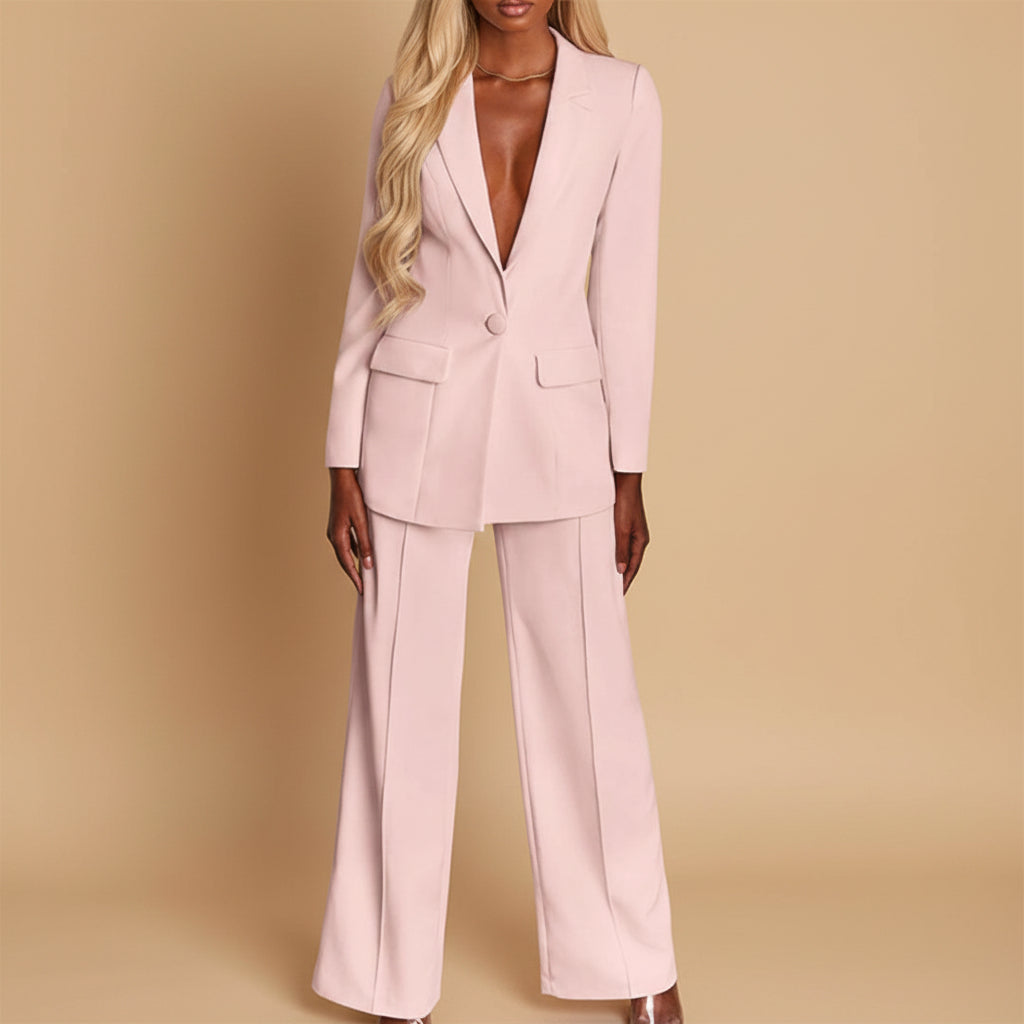 Vivirose- Chique Blazer & Broek Set