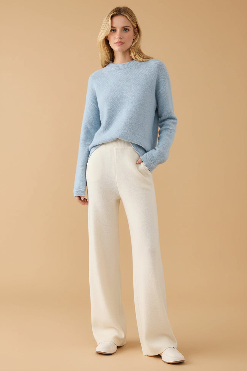 Luxe Vivirose Broek Dames | Merinowol, Hoge Taille, Comfortabel
