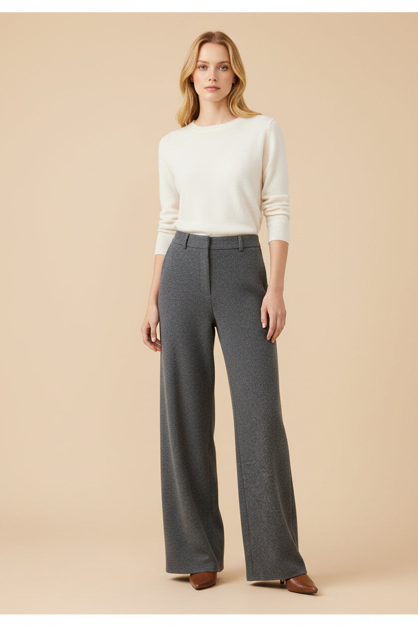 Luxe Vivirose Broek Dames | Merinowol, Hoge Taille, Comfortabel